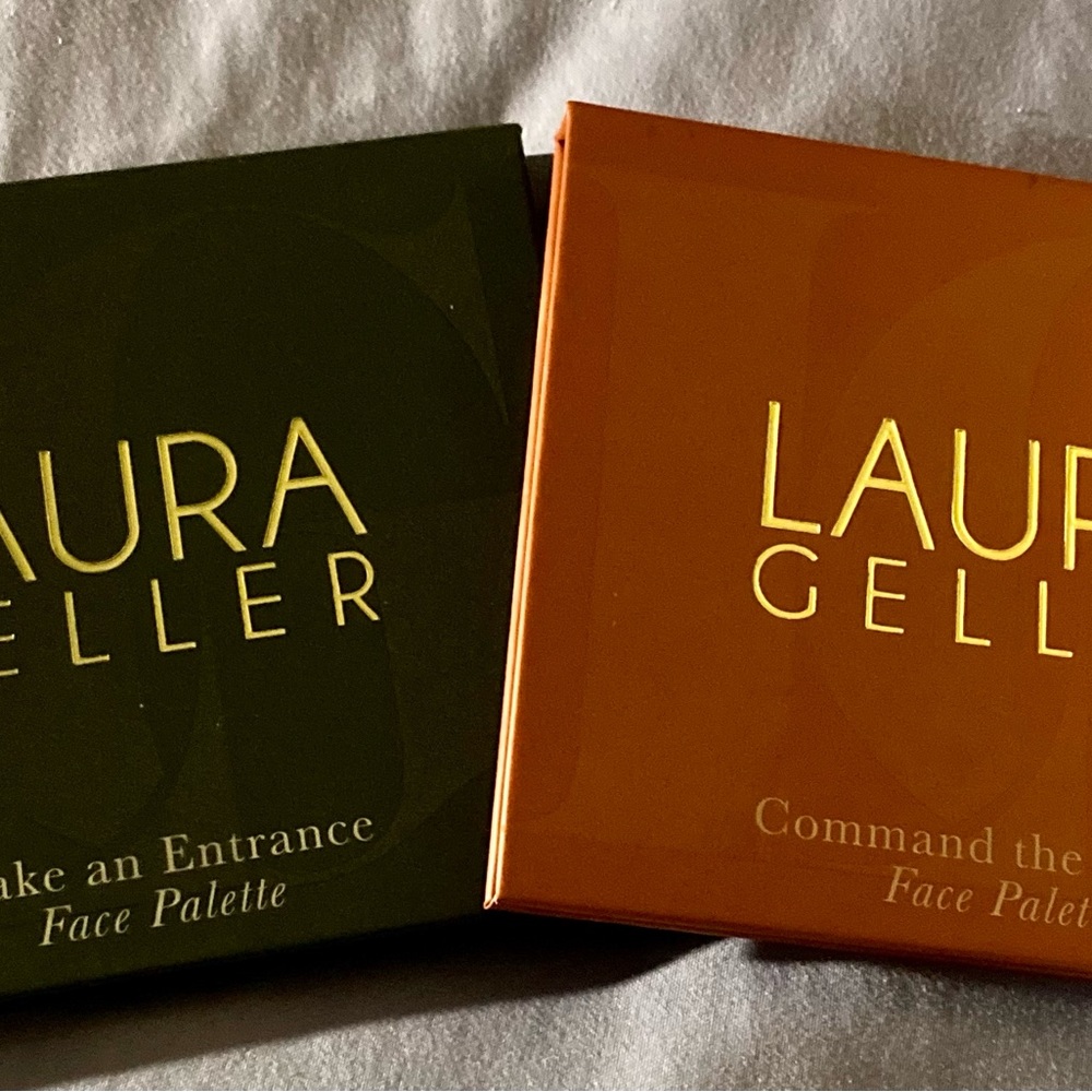 2 Laura Geller face pallets